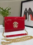 Roberto Cavalli Premium Handbag - Gold Patent Leather - 2