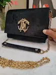 Roberto Cavalli Premium Handbag - Gold Patent Leather - 4