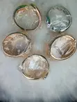 Unicity Gem Chunky Bangles - Stainless Steel - 4