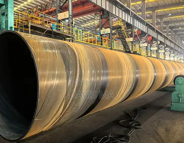 Spiral Welded Heavy Industrial Large-Diameter Steel Line Pipes - 1