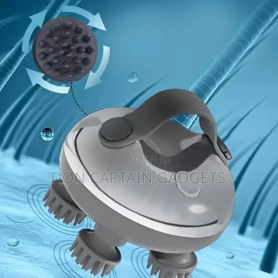 Electric Head da Scalp Neck Massager, Mai ɗaukar Hoto Mai Sake Caji - 1