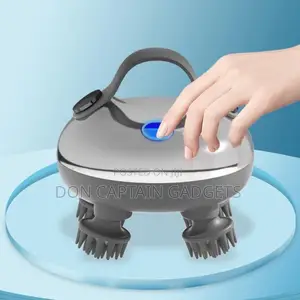 Electric Head and Scalp Neck Massager, Portable Rechargeable