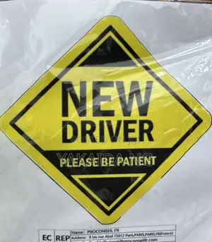 Car Safety Alert Sticker - Learner Driver