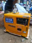 Original Perkins 15kva Soundproof Generator - 1