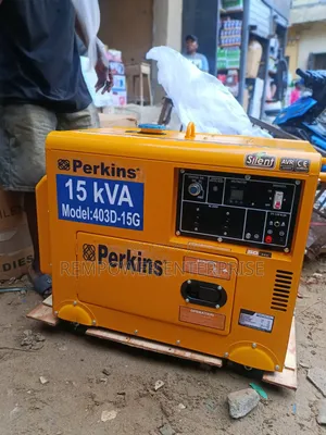 Original Perkins 15kva Soundproof Generator
