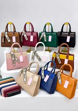 2-in-1 Women's Handbag with Matching Purse