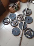 Adjustable Barbell & Dumbbell Set (60kg+) - 2