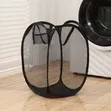 Foldable Color Mesh Laundry Basket - 3