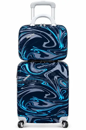 Swiss Polo Mai Sauki 2-Piece Palm Print Luggage Set
