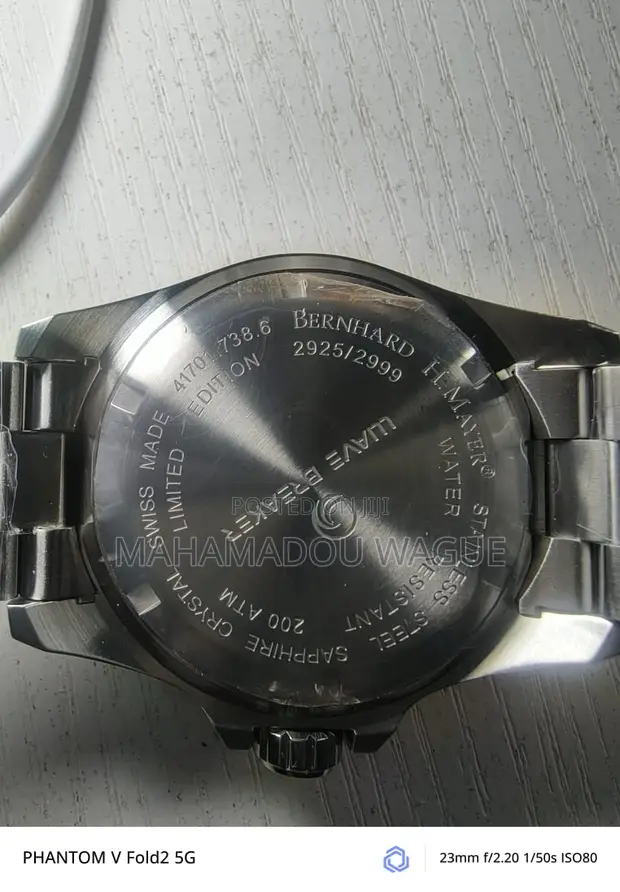 BHM Wave Breaker Limited Edition Watch 2925/2999 - Sabon Kayi - 1