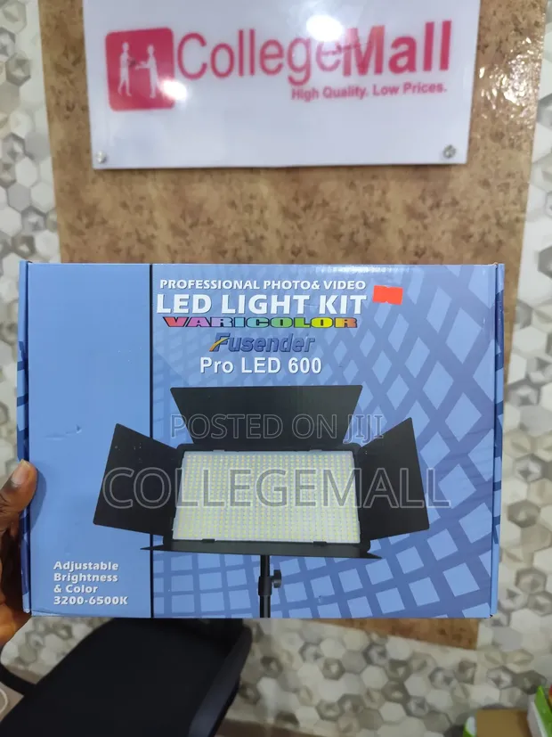 LED Light 600 Pro - Mai Girman Fitarwa don Hoto/Video - 1