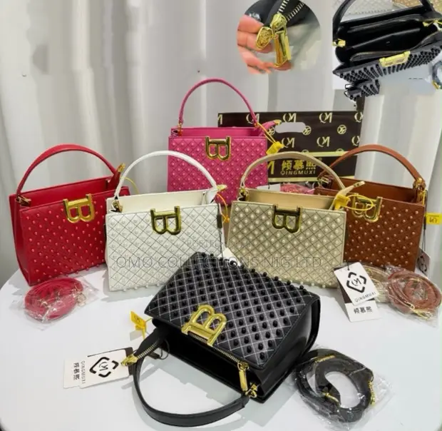 Luxury Women's Premium Leather Handbag - Designer Style - 1