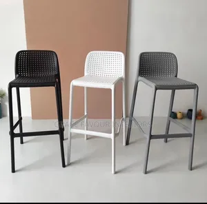 Restaurant Bar Stools with Footrest - Brand New