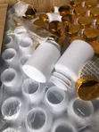 120ml Capsule Jar with Gold Cap - 3