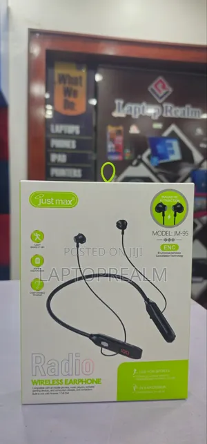 Just Max JM-95 Wireless Bluetooth Earphones