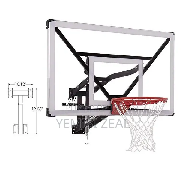 NBA Basketball Hoop Backboard for Home and Commercial Use - 1