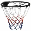 Supermax Pro Black & Mixed Net Basketball Hoop - 1