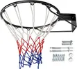 Supermax Pro Black & Mixed Net Basketball Hoop - 2