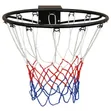 Supermax Pro Black & Mixed Net Basketball Hoop - 3