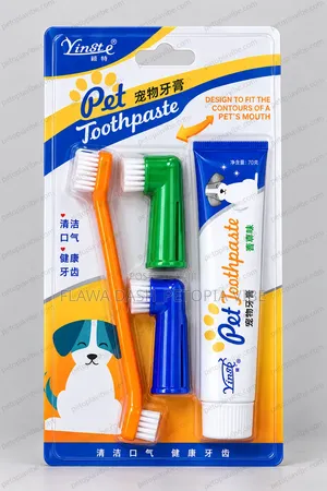Yingt Pet Dental Care Set for Cats and Dogs