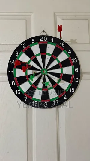 Brand New 66Fit Dart Board with Tip Pins