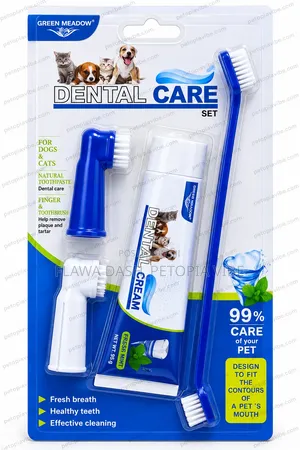 Green Meadow Dental Care Cat & Dog Toothpaste Brush Kit