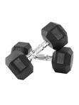Nashua 2.5kg Hex Dumbbell Pair Set (5kg Gaba Daya) - 3