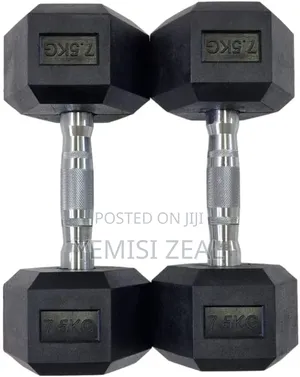 Supermax Pro 7.5KG Hex Dumbbell Pair Set