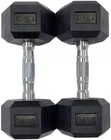 Supermax Pro 7.5KG Hex Dumbbell Pair Set - 1