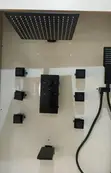 Sweethome Black Smart Thermostatic Shower Set - 1