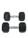 10KG Hexagon Dumbbell Pair Set - 4