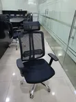 Imported Ergonomic Office Chair with Mech Back & Headrest - 1