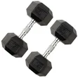 Supermax Pro 15kg Hex Dumbbell Set (Pair) - 3
