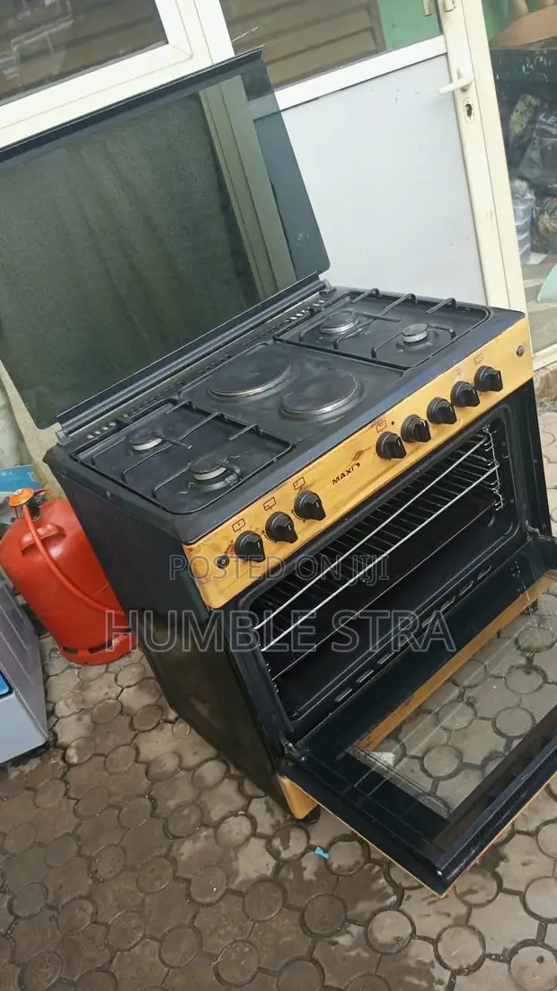 Maxi 60x90 Gas Cooker da Oven na Lantarki - 1
