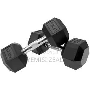 17.5KG Hexagon Dumbbell Set (Pair)