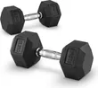 Supermax Pro 22.5KG Hex Dumbbell Set (45KG Jimilla) - 1