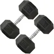 Supermax Pro 30KG Hex Dumbbell Pair Set - 1