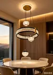 An gwada kuma amintacce Sharp Chandelier, Haske 12, Mai Canza Launi - 1