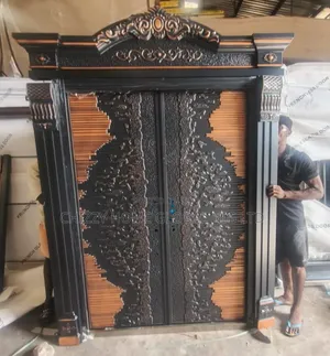 Heavy Duty Italian Copper Cast Security Door - Ark Royal Design