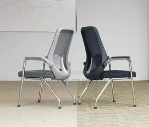 Ergonomic Visitors Chair - Leather/Mesh
