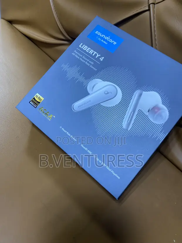 Soundcore Liberty 4 Wireless Earbuds by Anker (White) - 1