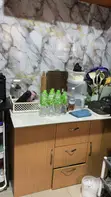 Home Interiors Kitchen Cupboard with Marble Top - 2