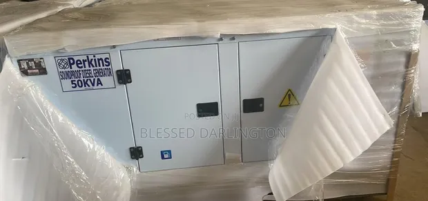 Sabon Perkins 50kVA Soundproof Diesel Generator - 1