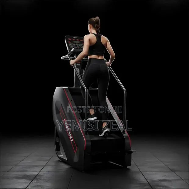 American Fitness Cardio Stair Climber Machine - 1