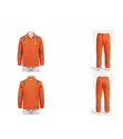 Orange Safety Coveralls (Jacket & Pants) - 3