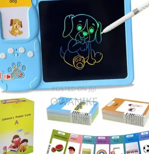 BabySmart 2-in-1 Learning Combo: Card Reader + LCD Tablet