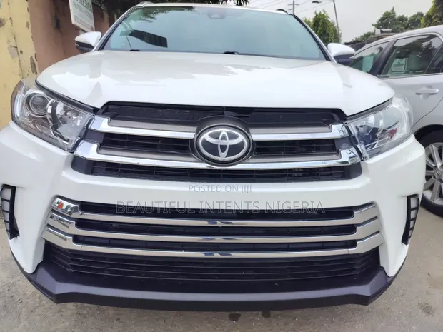 Toyota Highlander Limited 2019 White - 1