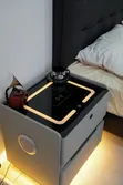 Smart Luxury Storage Cabinet mai Wireless Charging - 4
