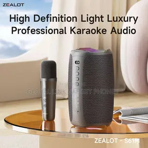 Zealot S61M Bluetooth Speaker with Wireless Microphone