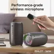 Zealot S61M Bluetooth Speaker da Makirufo Mara igiya - 2